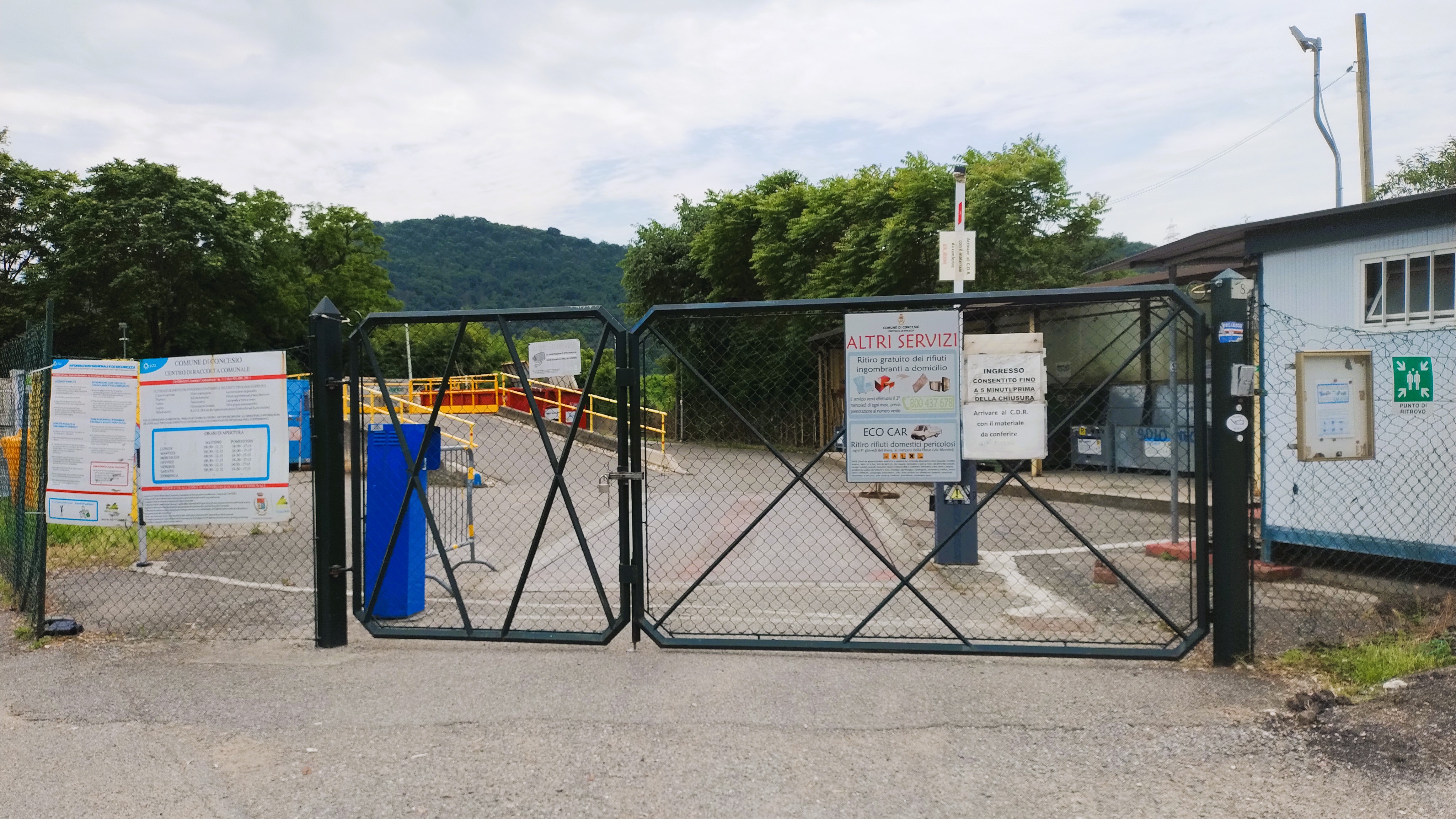 Nuovi orari di apertura del centro di raccolta rifiuti in via A. Moro e aggiornamento Green Service