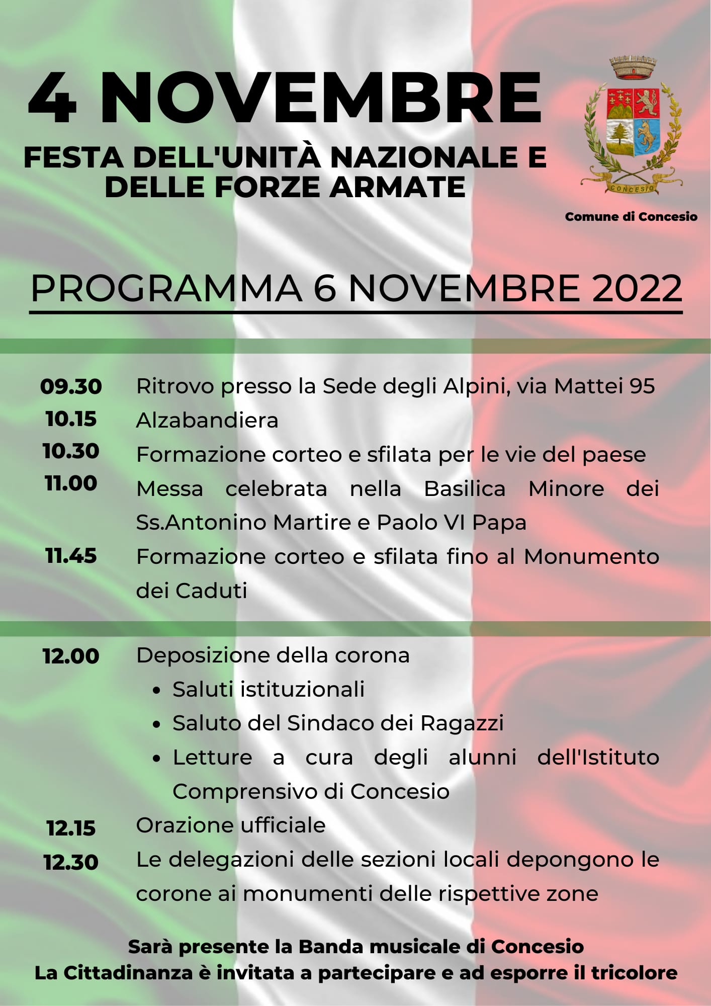 Commemorazione del iv novembre