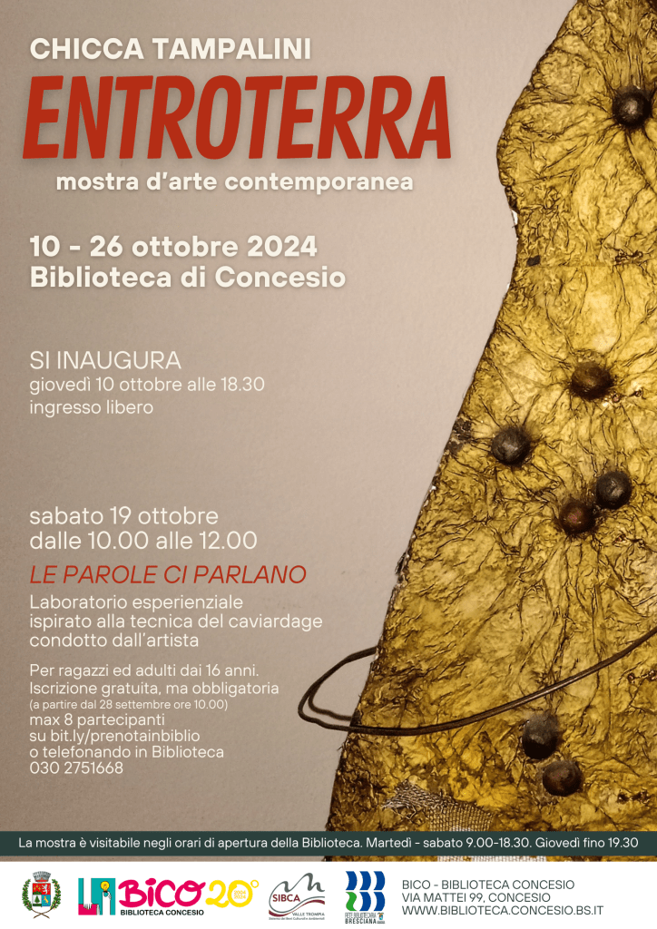 Entroterra – mostra in biblioteca