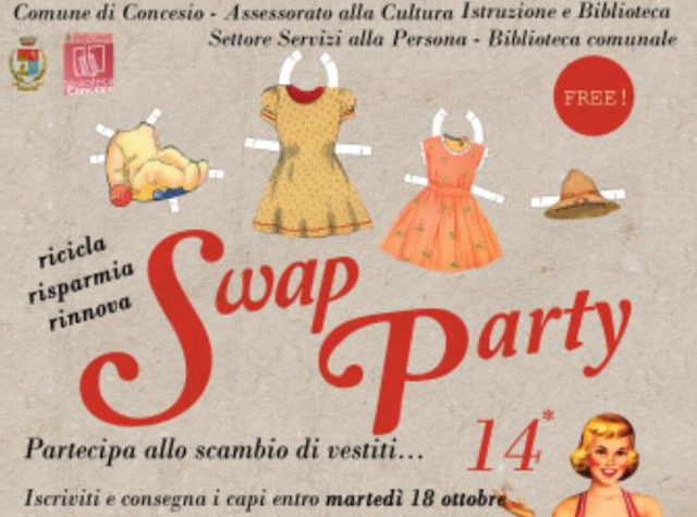 SWAP PARTY: SCAMBIO DI VESTITI