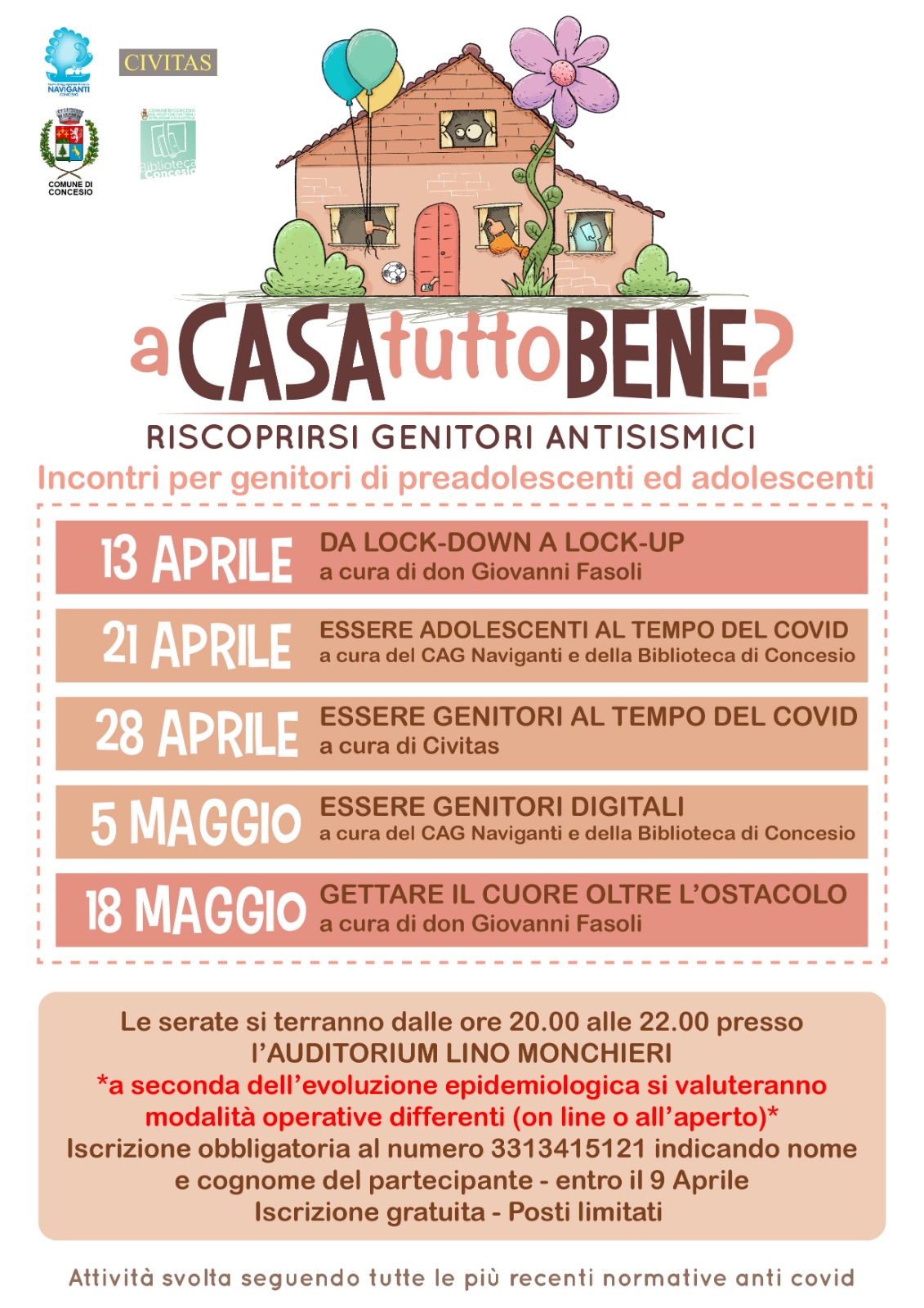 A CASA TUTTO BENE? Riscoprirsi genitori antisismici