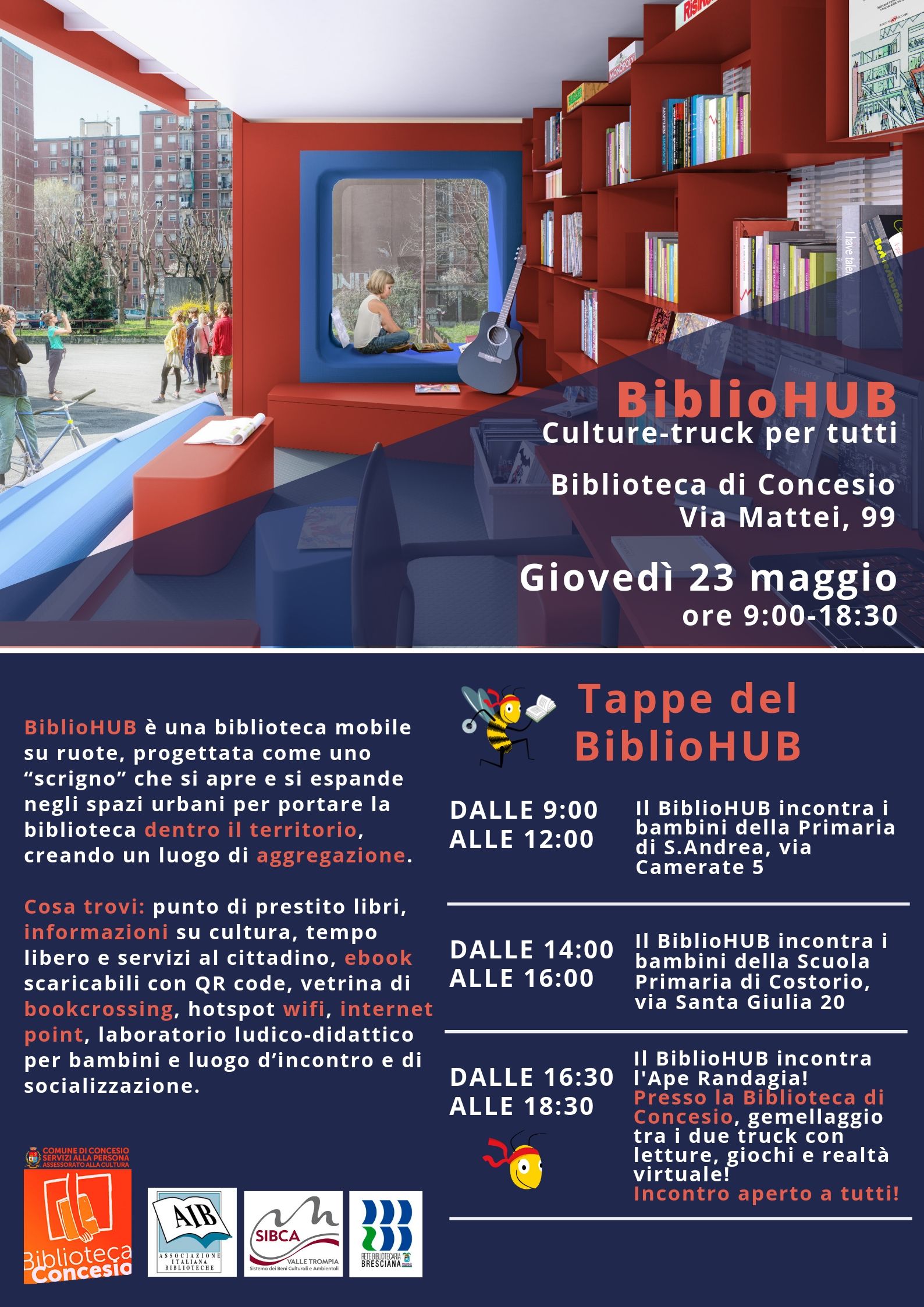 Bibliohub a Concesio