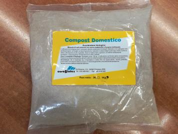 Acceleratore biologico per produzione compost domestico